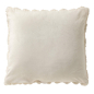 Preview: Dutch Decor Kissenhülle 'Viva' 45 x 45 cm Snow White - Weiß