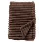 Preview: Dutch Decor Kuscheldecke 'Ricky' 150 x 200 cm Chocolate Martini - Braun