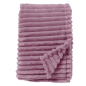 Preview: Dutch Decor Kuscheldecke 'Ricky' 150 x 200 cm Dusky Orchid - Lila