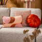 Preview: Dutch Decor Kissenhülle 'Marle' 30 x 50 cm Muted Clay - Orange