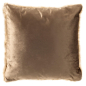 Preview: Dutch Decor Kissenhülle 'Benja' 45 x 45 cm Bleached Sand - Beige