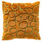 Preview: Dutch Decor Kissenhülle 'Domani' 45 x 45 cm Buckthorn Brown - Braun