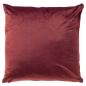 Preview: Dutch Decor Kissenhülle 'Lennox' 45 x 45 cm Maroon Banner - Rot