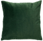 Preview: Dutch Decor Kissenhülle 'Vigo' 45 x 45 cm Hunter Green - Grün