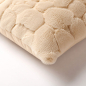 Preview: Dutch Decor Kissenhülle 'Pom' 45 x 45 cm Summer Sand - Beige
