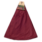 Preview: Textino Weihnachtsbaumdecke 'Lumi' 120 cm Biking Red - Rot