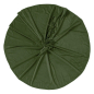 Preview: Textino Weihnachtsbaumdecke 'Lumi' 120 cm Bronze Green - Grün