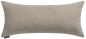 Preview: David Fussenegger Kissen gefüllt Havanna 'time to relax' 26 x 60 cm Rauch - Beige