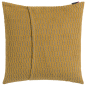 Preview: David Fussenegger Kissenhülle Carla 'Grid' 50 x 50 cm Gold