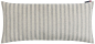 Preview: David Fussenegger Kissen gefüllt Havanna 'Streifen' 26 x 60 cm Filz- Hellgrau