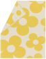 Preview: David Fussenegger Babydecke Lena 'Flowers' 70 x 90 cm Hellgelb