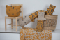 Preview: David Fussenegger Babydecke Juwel in der Puppe 'Leo' 70 x 90 cm Gold - Gelb
