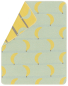 Preview: David Fussenegger Babydecke Juwel 'Banana Breeze' 70 x 90 cm Hellgrün