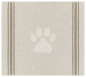 Preview: David Fussenegger Hundematte 'Paws' 70 x 80 cm Rauch- Beige