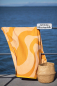 Preview: David Fussenegger Playa Frottee- Strandtuch 'Retro Waves' 140 x 180 cm Hellorange