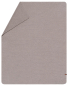 Preview: David Fussenegger Wolldecke Merano 'falsches Uni' 160 x 200 cm Beige