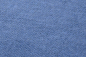 Preview: David Fussenegger Wolldecke Merano 'Fischgrät' 160 x 200 cm Jeans- Blau