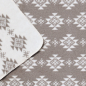 Preview: David Fussenegger Kurzflor- Wohndecke Savona 'Norweger' 150 x 200 cm Schamm- Beige