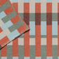 Preview: David Fussenegger Wohndecke Luca 'Patchwork' 140 x 200 cm Grün