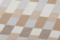 Preview: David Fussenegger Wohndecke Luca 'Patchwork' 140 x 200 cm Zement