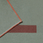 Preview: David Fussenegger Wohndecke Luca 'Squares' 140 x 200 cm Grün
