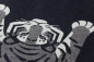 Preview: David Fussenegger Wohndecke Silvretta 'Tiger' 140 x 200 cm Anthrazit