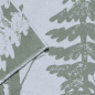 Preview: David Fussenegger Wohndecke Luca 'Fuchs im Wald' 140 x 200 cm Rohweiß