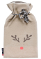 Preview: David Fussenegger Wärmflasche Silvretta 'Rudolph' 2L 21 x 38 cm Zement