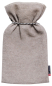 Preview: David Fussenegger Wärmflasche Silvretta 'Herzen/Love' 2L 21 x 38 cm Rauch- Beige