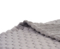 Preview: Gözze Kuscheldecke 'Jacquard' 150 x 200 cm Silber