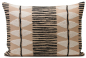 Preview: Gözze Kissenhülle Boho 40 x 60 cm Taupe