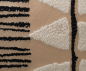 Preview: Gözze Kissenhülle Boho 40 x 60 cm Taupe