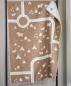 Preview: David Fussenegger Kinderdecke Lili 'Camping Straße' 100 x 140 cm Braun