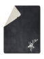 Preview: David Fussenegger Kurzflor- Wohndecke Savona 'Hirschkopf' 150 x 200 cm