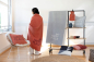 Preview: David Fussenegger Kurzflor- Wohndecke Savona 'my happy place' 150 x 200 cm Filz - Hellgrau