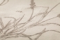 Preview: David Fussenegger Wohndecke Bett Divan Überwurf Nova 'Herbarium' 145 x 220 cm Rohweiß