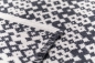 Preview: David Fussenegger Plaid Nova 'Ethno' 220 x 145 cm Anthrazit