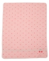 Preview: David Fussenegger Babydecke Juwel 'Kirschen' 70 x 90 cm Altrosa