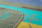 Preview: David Fussenegger Babydecke Mila 'Dinos' 75 x 100 cm Efeu - Grün