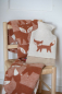 Preview: David Fussenegger Babydecke Mila 'Fuchsrudel' 75 x 100 cm Toffee