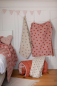 Preview: David Fussenegger Babydecke Plaid Carla 'Herzen' 70 x 90 cm Rohweiß