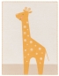 Preview: David Fussenegger Babydecke Lili mit Stick 'Giraffe' 70 x 90 cm Rohweiß