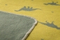 Preview: David Fussenegger Kinderdecke Juwel 'Dinos allover' 140 x 200 cm Efeu - Grün
