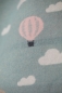 Preview: David Fussenegger Babydecke Lena 'Ballons' 70 x 90 cm Hellgrün