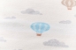Preview: David Fussenegger Babydecke Lena 'Ballons' 70 x 90 cm Rohweiß
