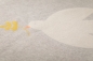 Preview: David Fussenegger Kinderdecke Juwel 'Regenbogen' 140 x 200 cm Filz - Hellgrau
