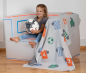 Preview: David Fussenegger Kinderdecke Juwel 'Fußball Trikots' 100 x 140 cm Grau