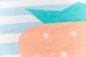 Preview: David Fussenegger Babydecke Juwel 'Erdbeere' 70 x 90 cm Hellblau