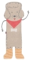 Preview: David Fussenegger Babydecke Juwel in der Puppe 'Pudel' 70 x 90 cm Natur