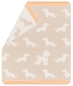 Preview: David Fussenegger Kinderdecke Juwel 'Dackel' 70 x 90 cm Natur